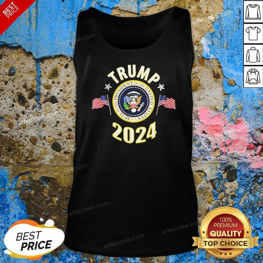 Perfect Trump 2024 Presidential Seal Flag Us Shirt