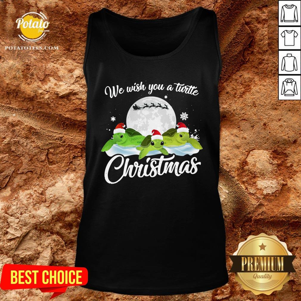 Perfect We Wish You A Turtle Christmas Shirt