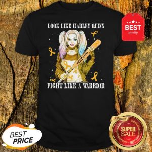 Official Look Like Harley Quinn Fight Like A Warrior Appendix Shirt