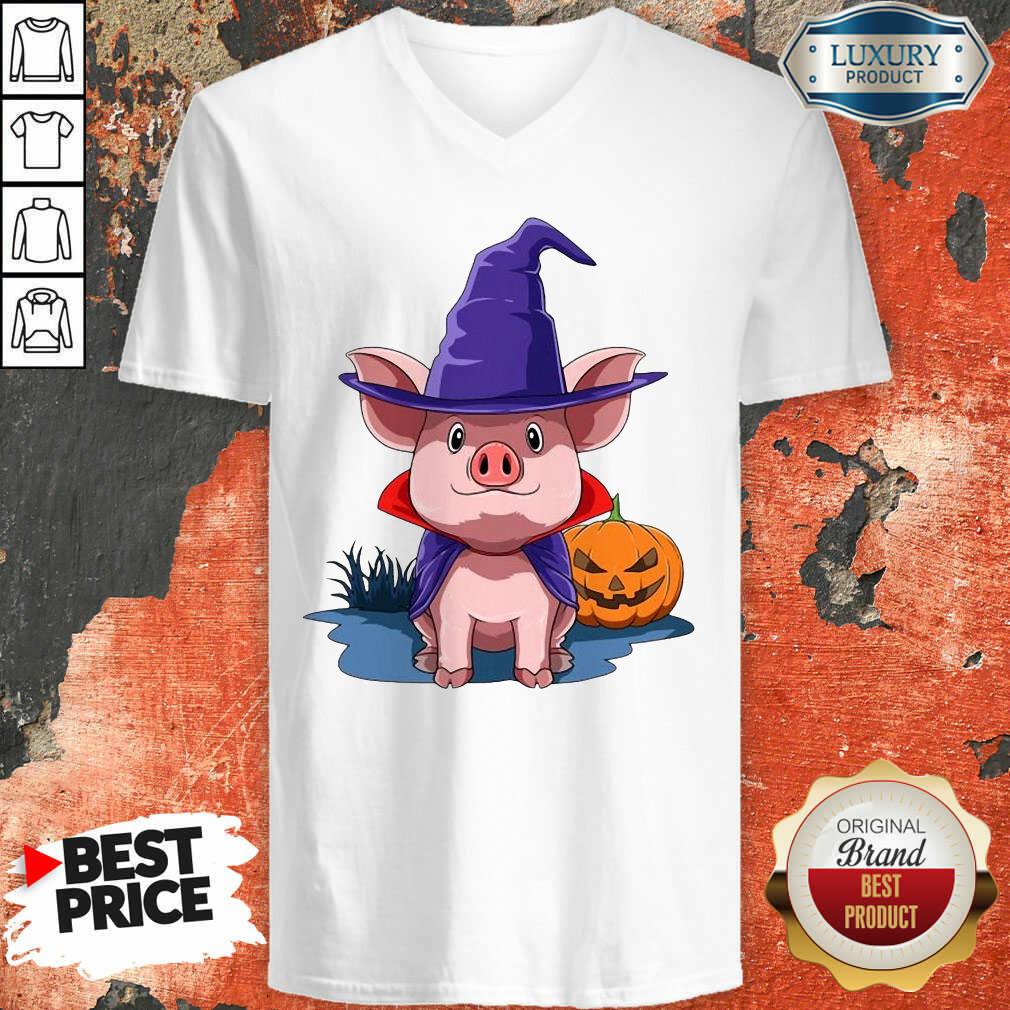 Pig Halloween Pumpkin Pig Owner Shirt