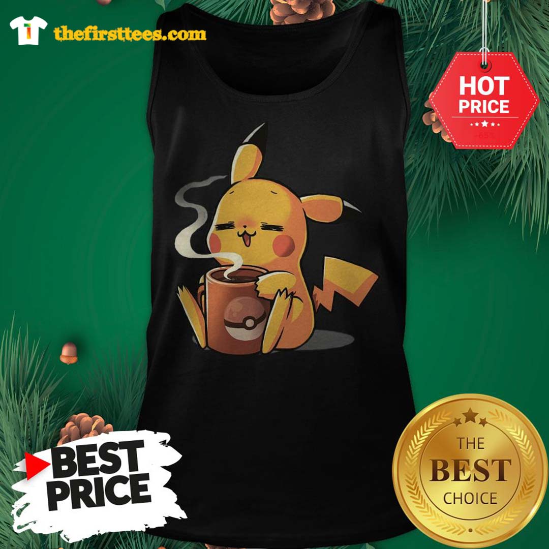 Pikachu No Coffee No Workee A Cute Shirt
