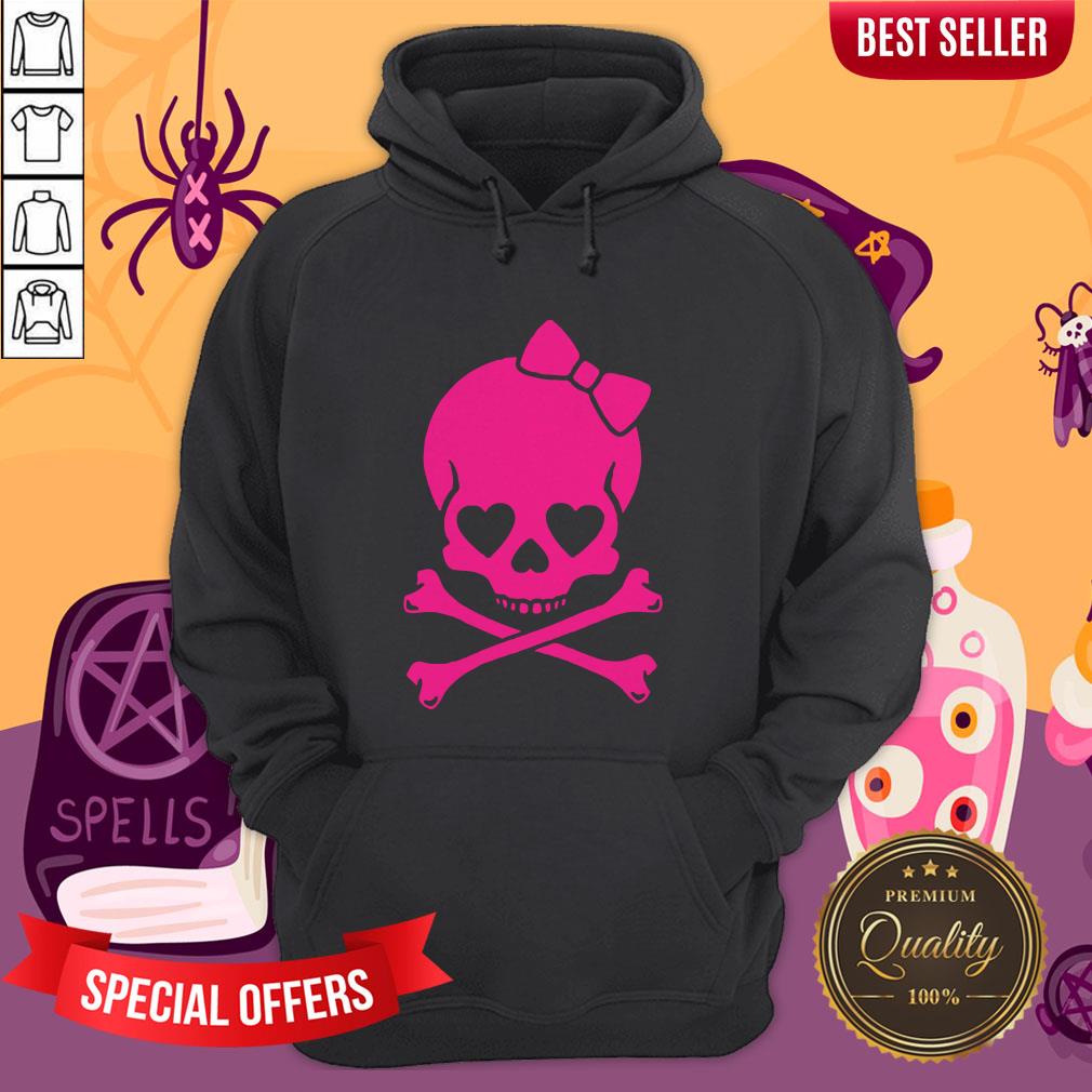 Pink Skull Cute Day Of The Dead Shirt