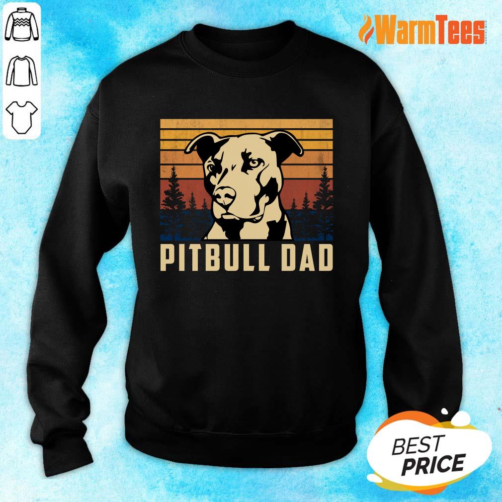 Pitbull Dad Vintage Shirt
