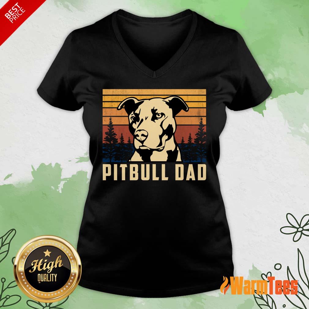 Pitbull Dad Vintage Shirt