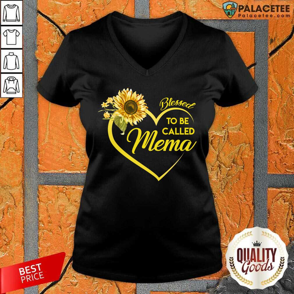 Positive Called Mema Sunflower 2021 Shirt