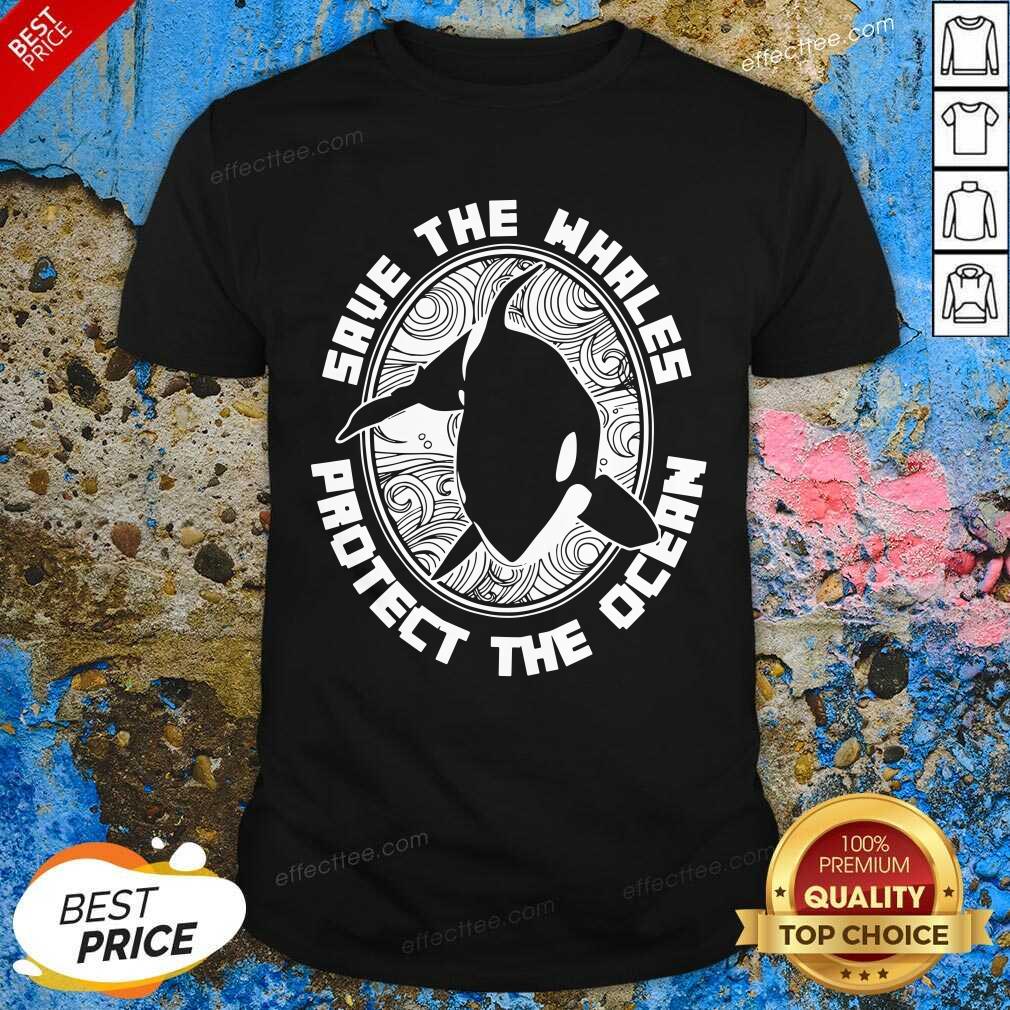 Premium Animal Lover Gift Ocean Animals Earth Day Killer Whale Shirt