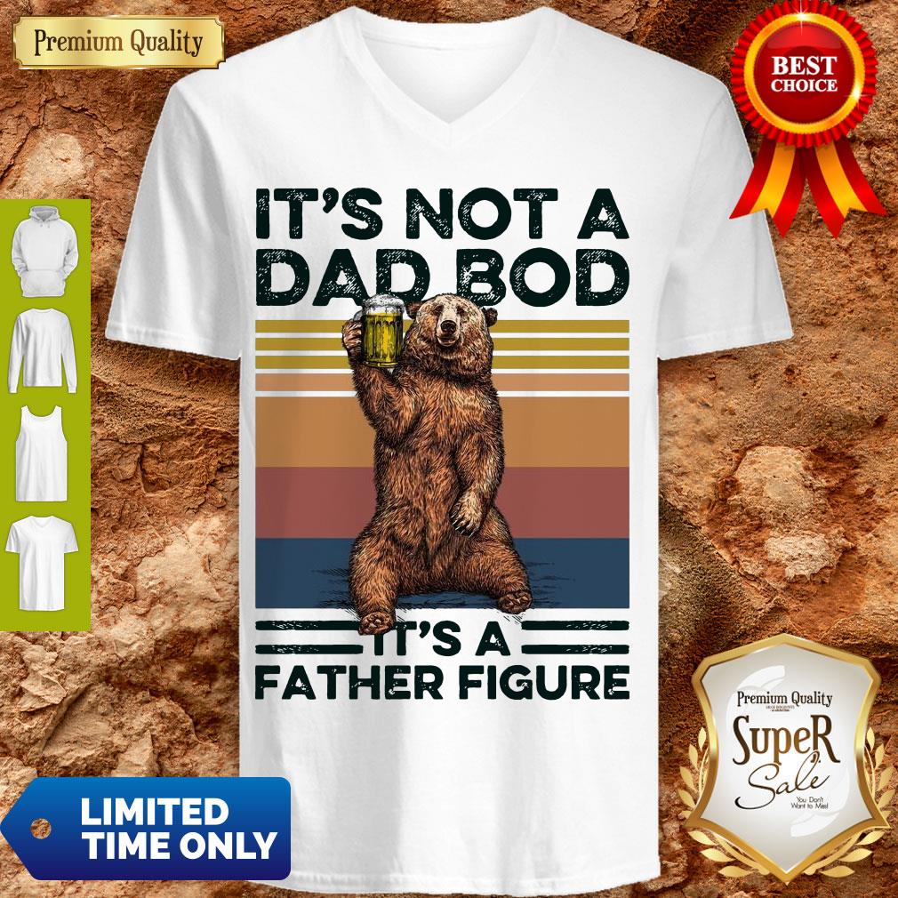 Premium Bear Beer It's Not A Dad Bod It's A Father Figure Vintage Shirt