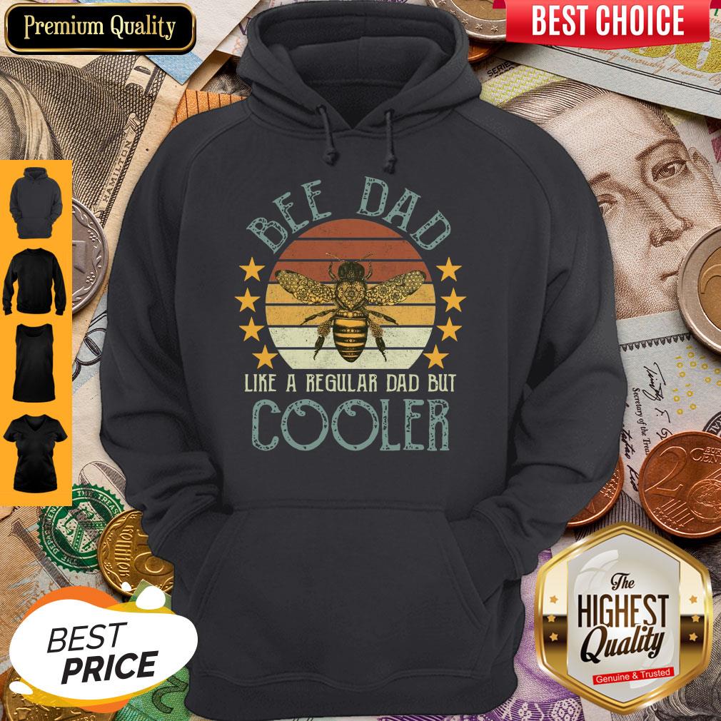Premium Bee Dad Like A Regular Dad But Cooler Shirt
