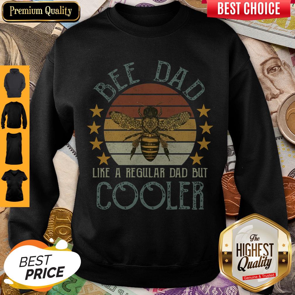 Premium Bee Dad Like A Regular Dad But Cooler Shirt