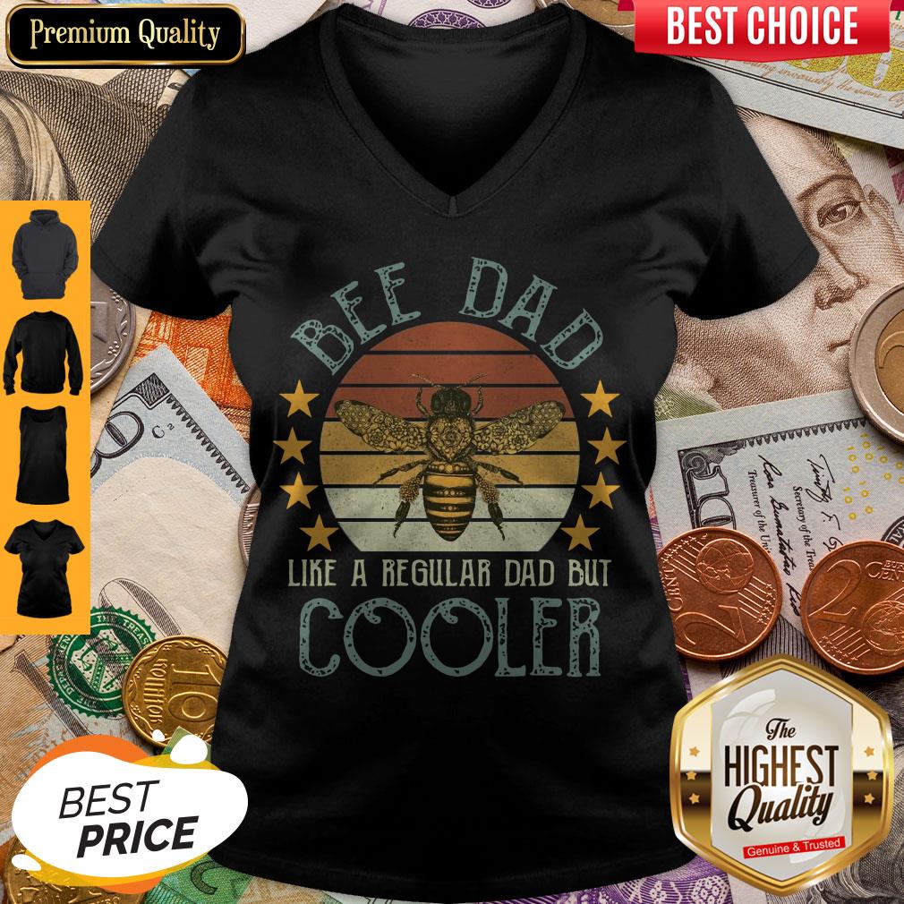 Premium Bee Dad Like A Regular Dad But Cooler Shirt