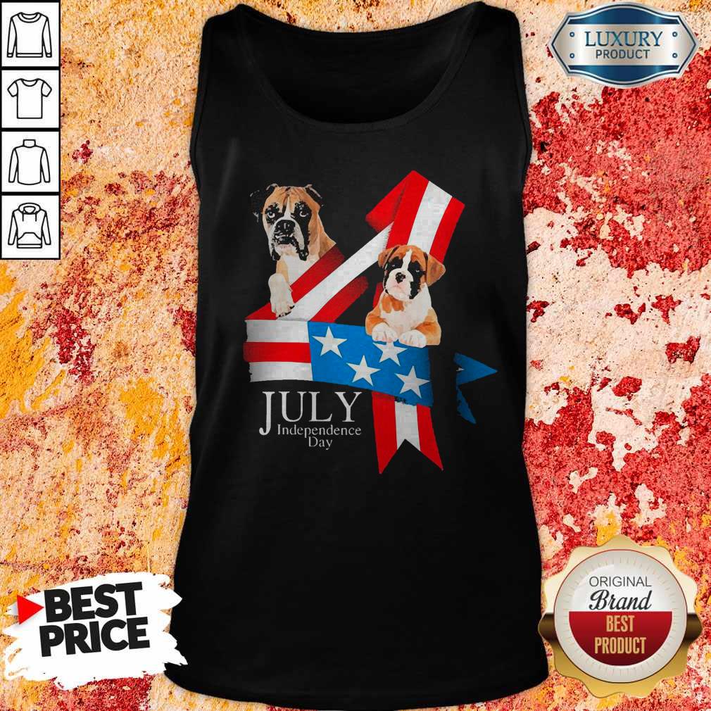 Premium Boxer Happy Independence Day T-Shirt