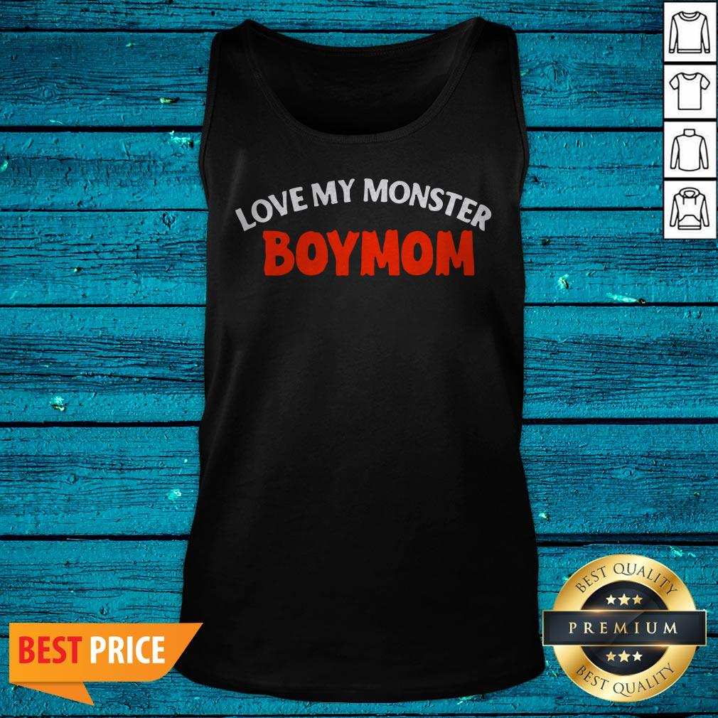 Premium Boymom Love My Monster Halloween Shirt