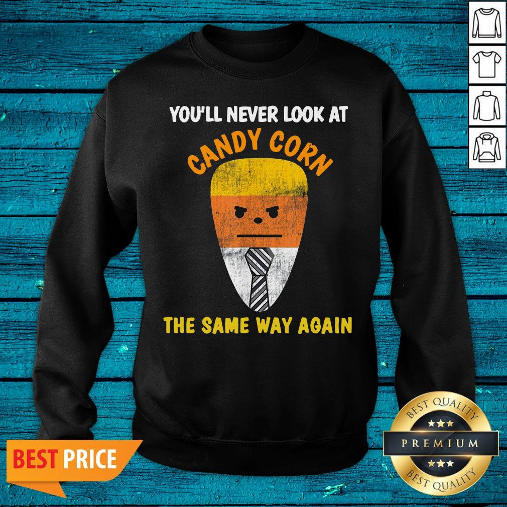 Premium Candy Corn Trump Costume Halloween Candy Shirt