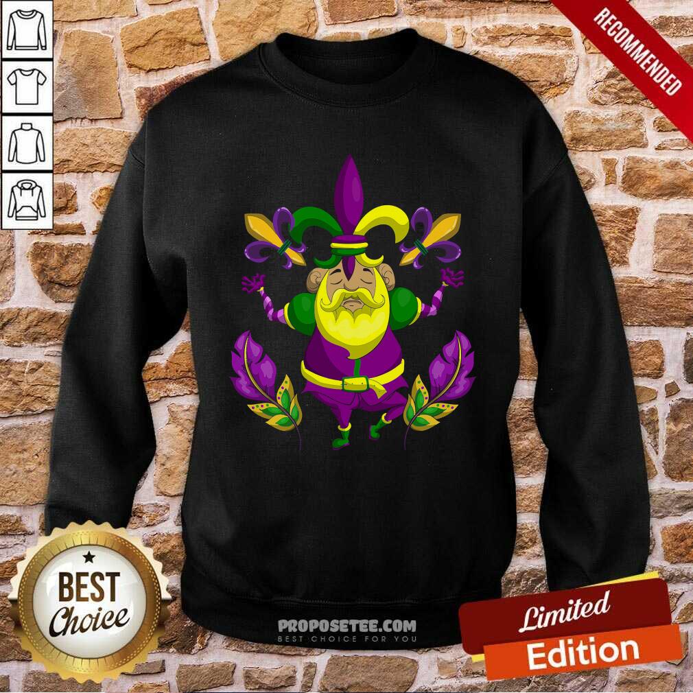 Premium Carnival Clown Costume Party New Orleans Mardi Gras Shirt