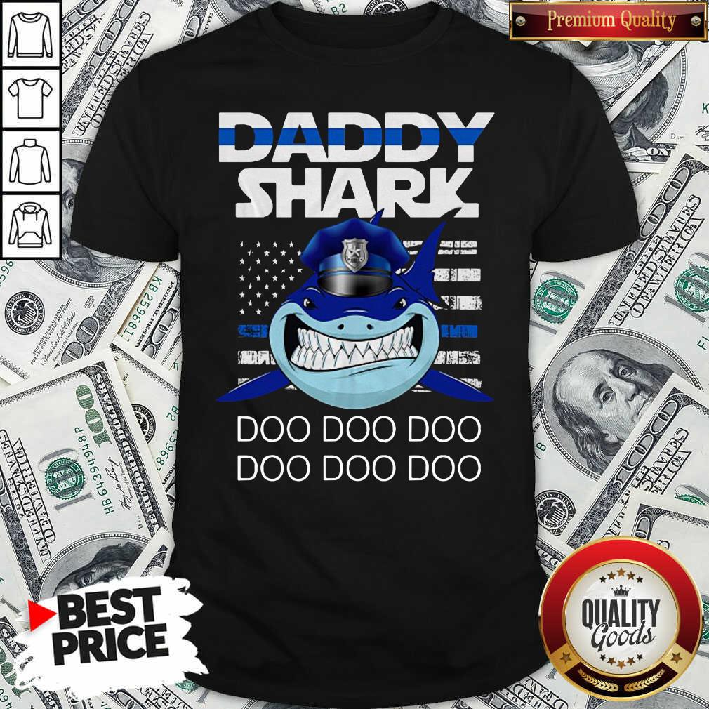 Premium Daddy Shark Police Do Do Do Shirt