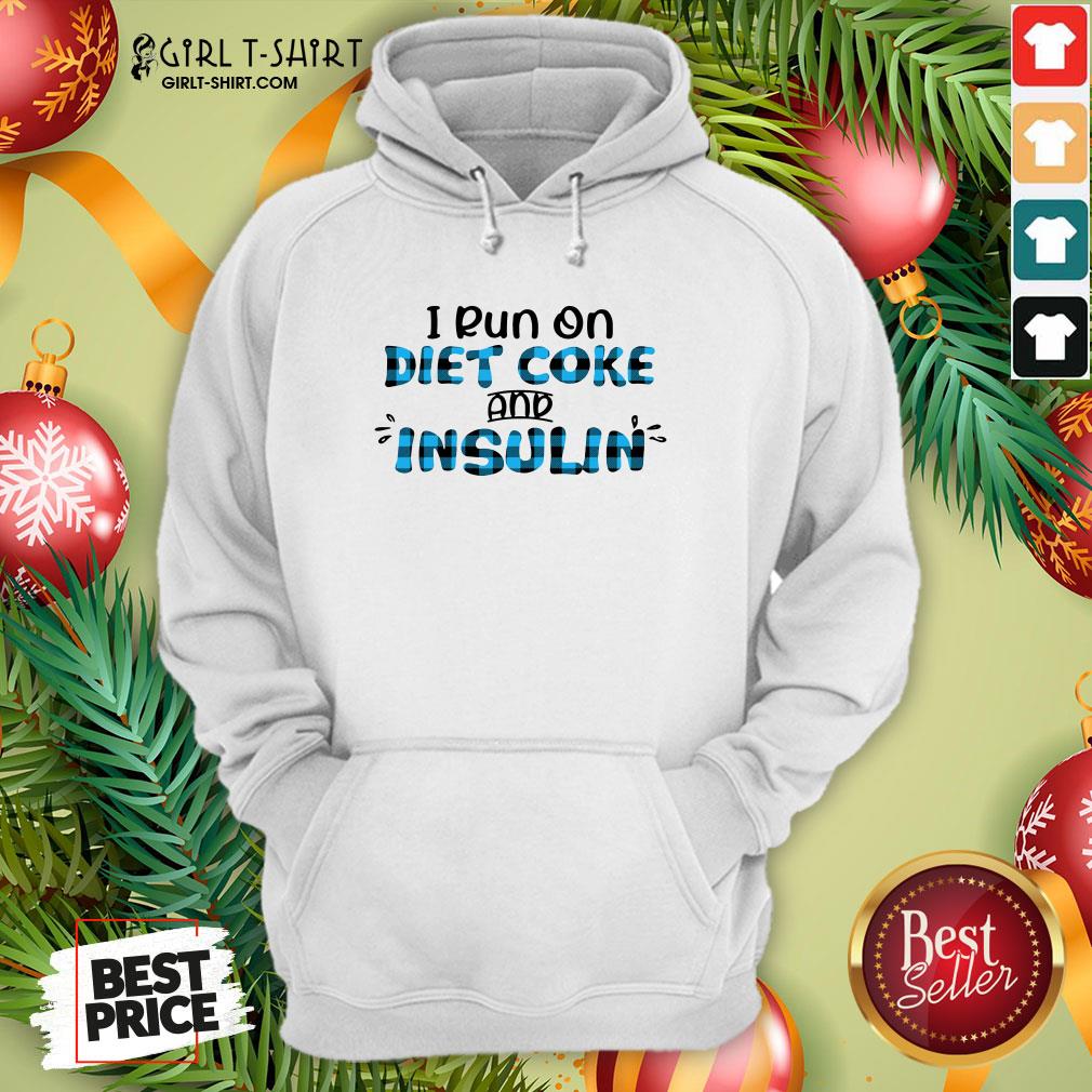 Premium Diabetes Awareness I Run On Diet Coke And Insulin Shirt