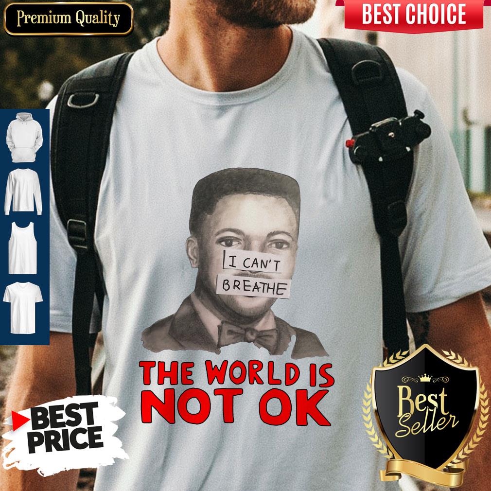 Premium Eric Garner I Can’t Breathe The World Not Ok Shirt