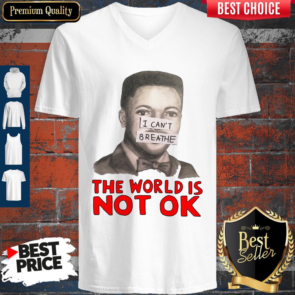 Premium Eric Garner I Can’t Breathe The World Not Ok Shirt