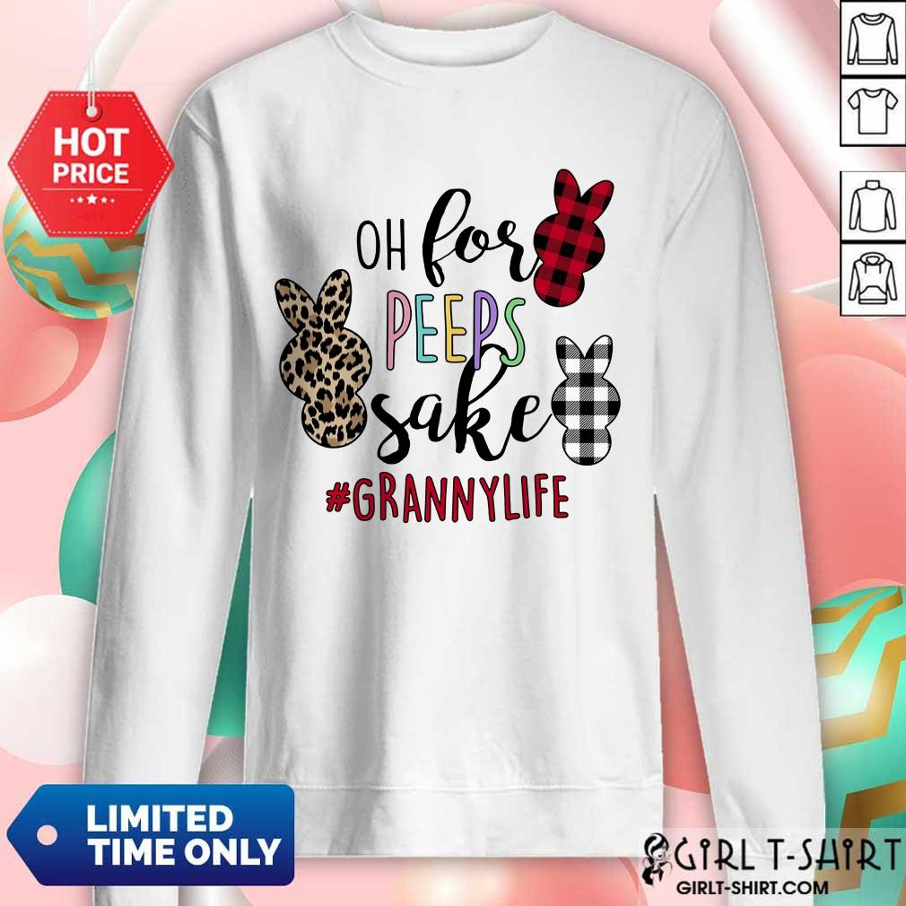 Premium Garannylife Oh For Peeps Sake Bunny Shirt