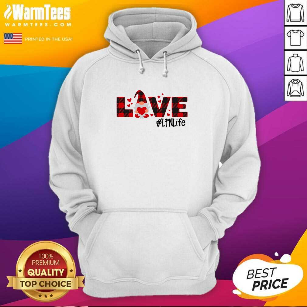 Premium Gnome Love Valentine #LPN Life Shirt