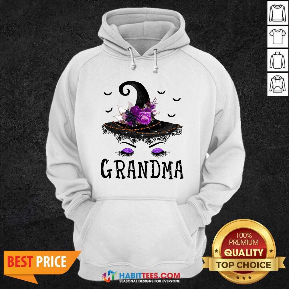 Premium Grandma Witch Hat Halloween Shirt
