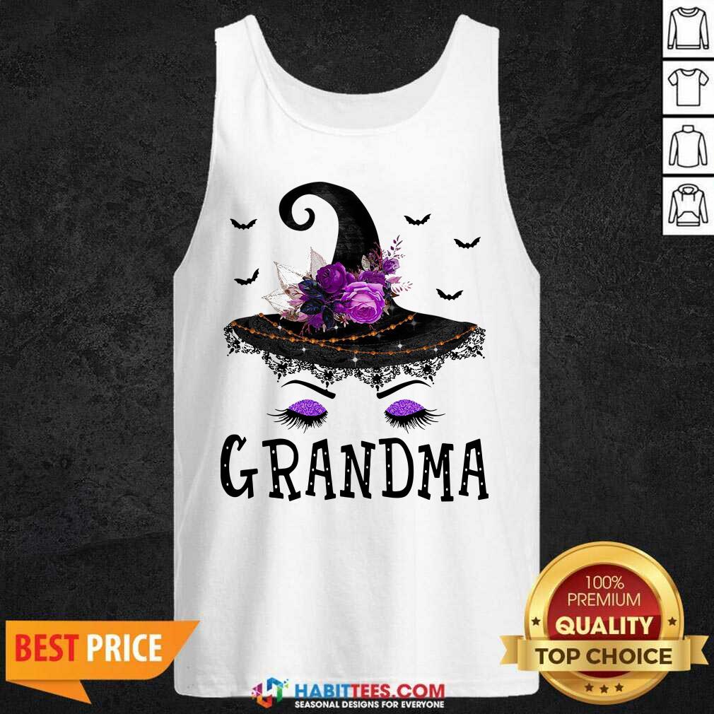 Premium Grandma Witch Hat Halloween Shirt