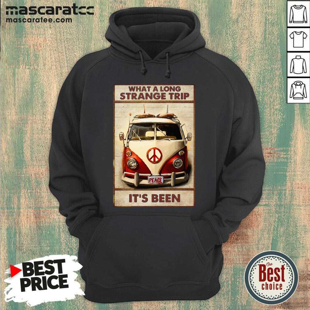Premium Hippie What A Long Strange Trip It’s Been Bus Peage Shirt