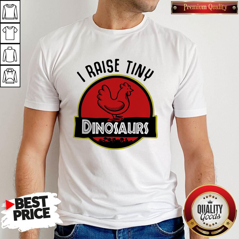 Premium I Aise Tiny Dinosaurs Chicken Shirt