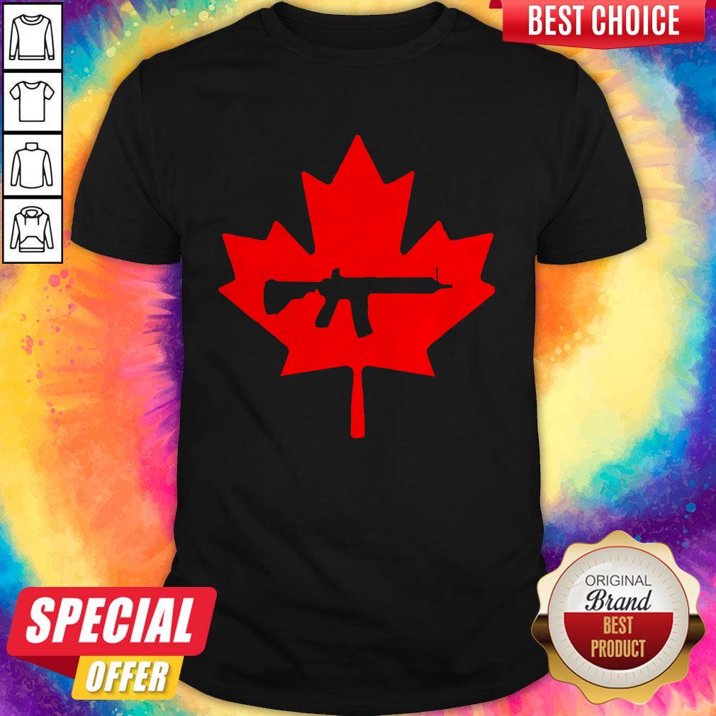Premium I Like Black Canada Kalashnikov Rifle Shirt