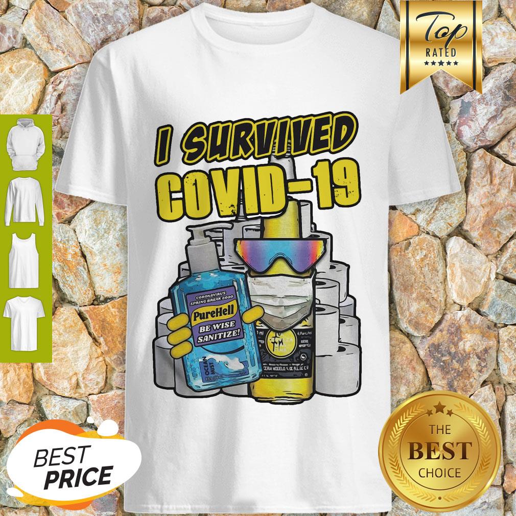 Premium I Survived Covid 19 Shirt