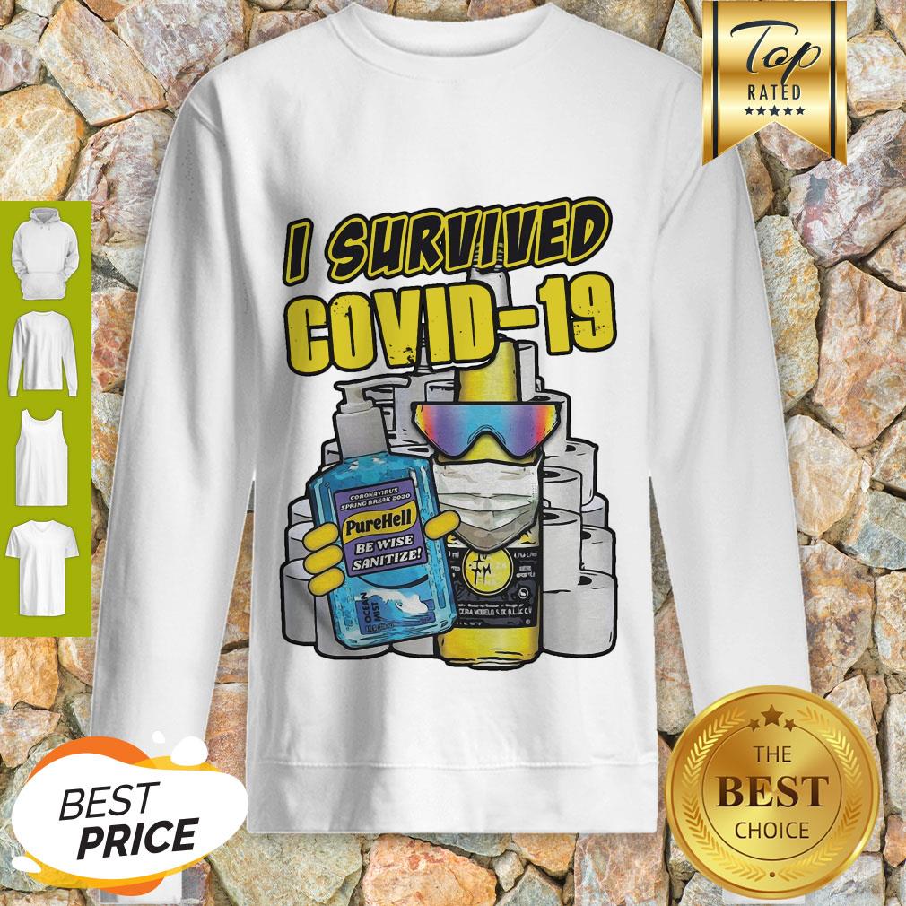 Premium I Survived Covid 19 Shirt