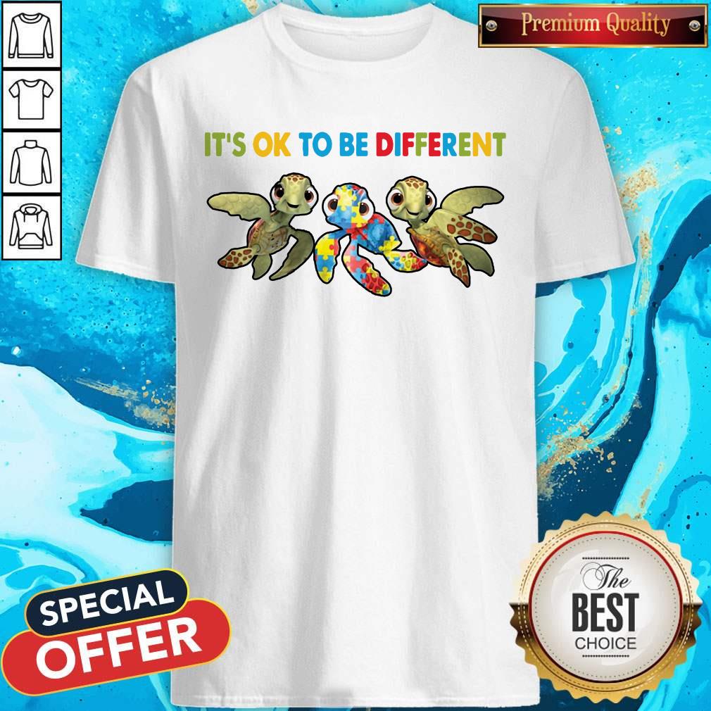 Premium It's Ok Not Be Okay To Be Different Shirt