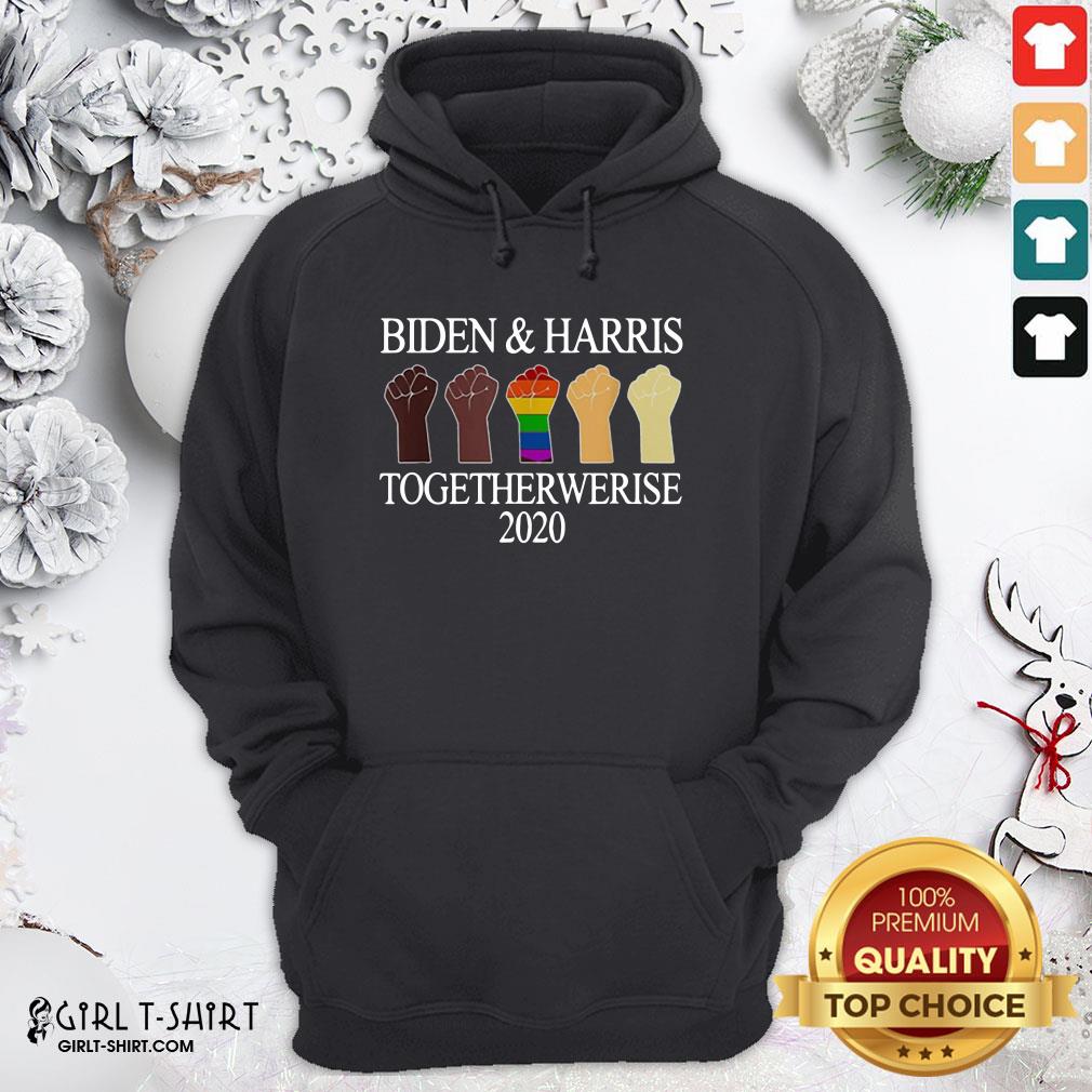 Premium Joe Biden Kamala Harris Togetherwerise 2020 Shirt