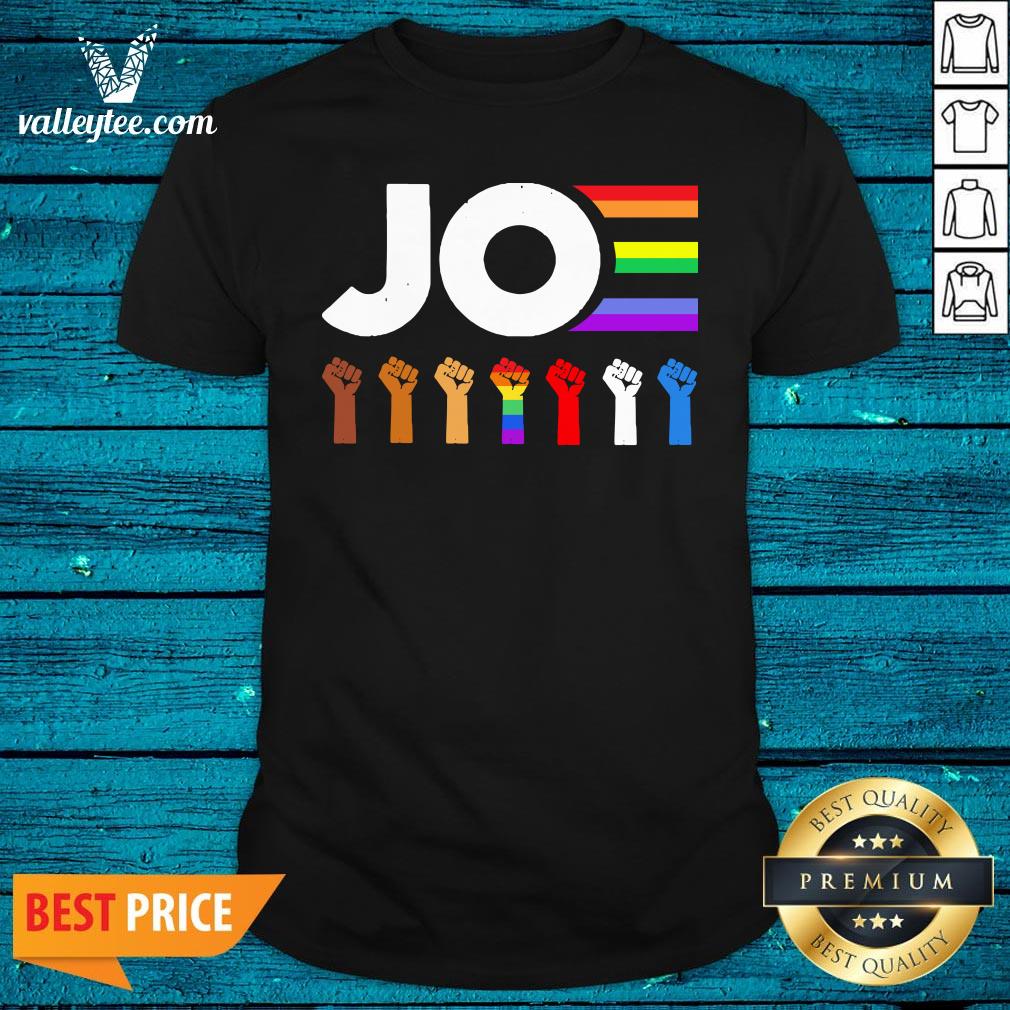 Premium LGBT Hand Joe Biden Shirt