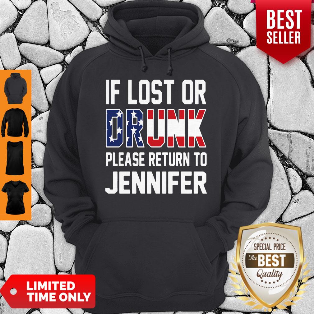 Premium Lost Or Drunk Please Return To Jennifer Shirt