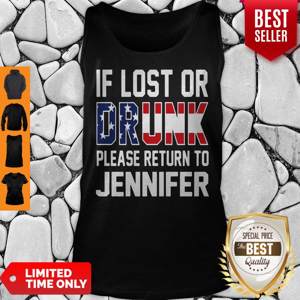 Premium Lost Or Drunk Please Return To Jennifer Shirt