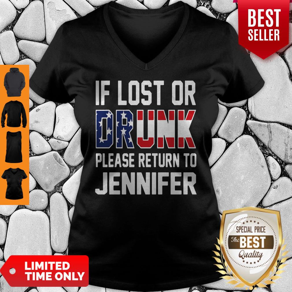 Premium Lost Or Drunk Please Return To Jennifer Shirt