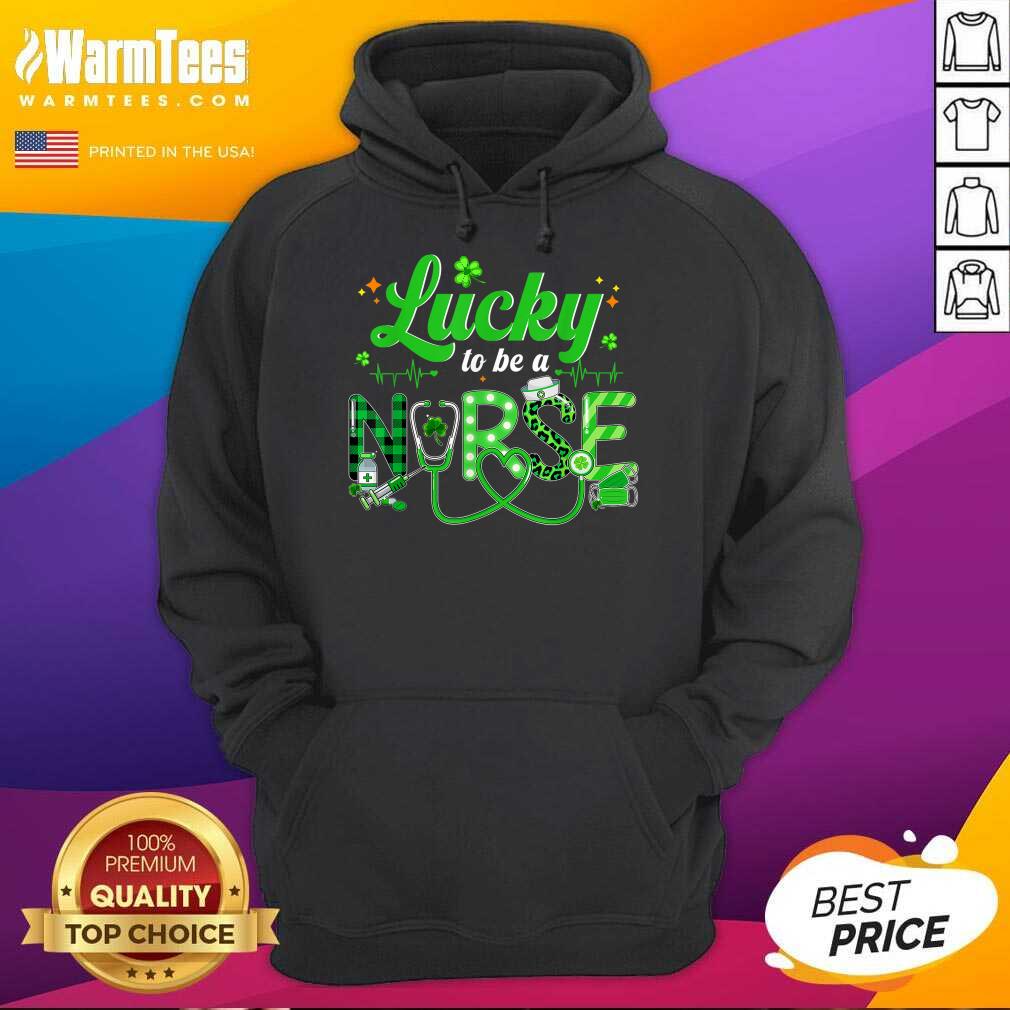 Premium Lucky To Be A Nurse St Patricks Day Shirt