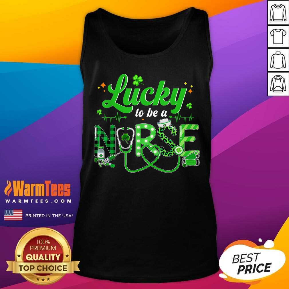 Premium Lucky To Be A Nurse St Patricks Day Shirt