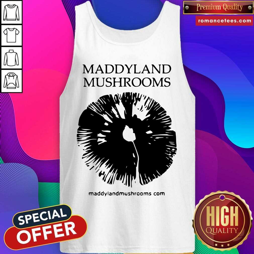 Premium Maddyland Mushrooms With Black Image Shirt