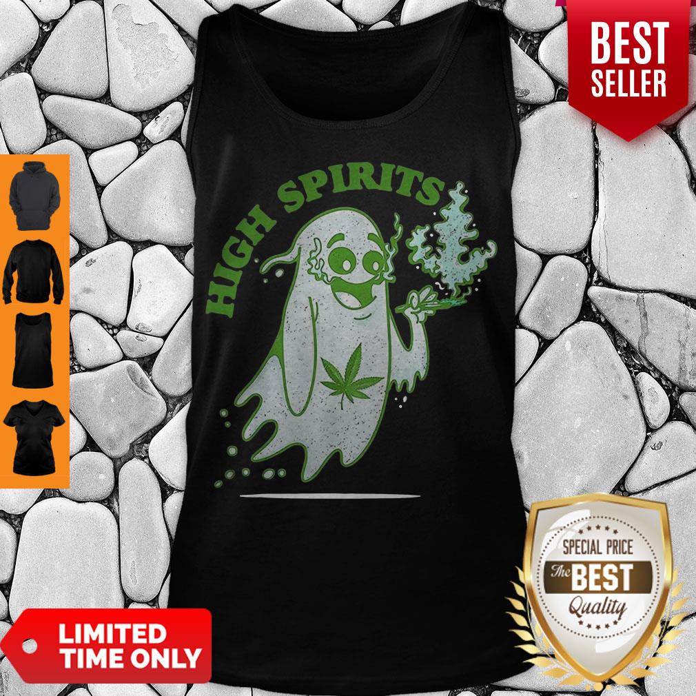 Premium Marijuana Weed Smokers High Spirits Shirt