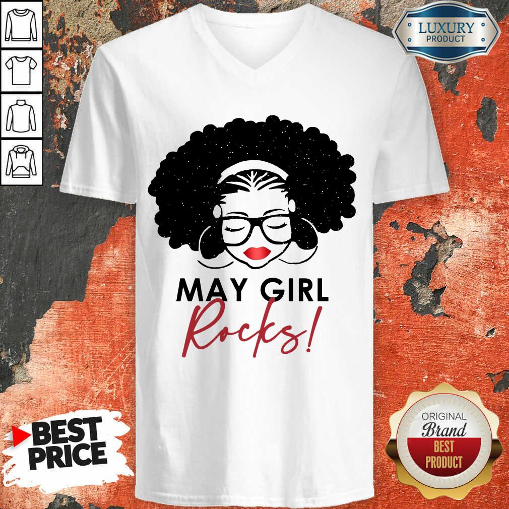 Premium May Girl Rocks Shirt