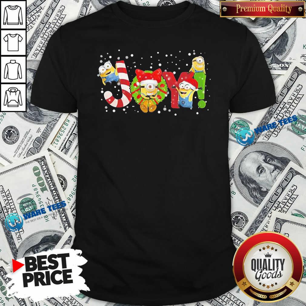 Premium Minions Joy Christmas Shirt