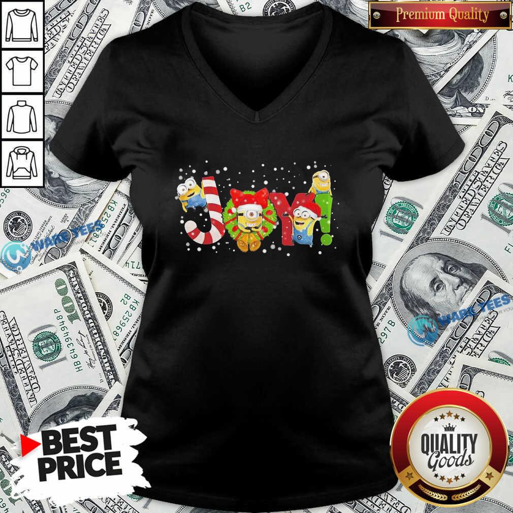 Premium Minions Joy Christmas Shirt