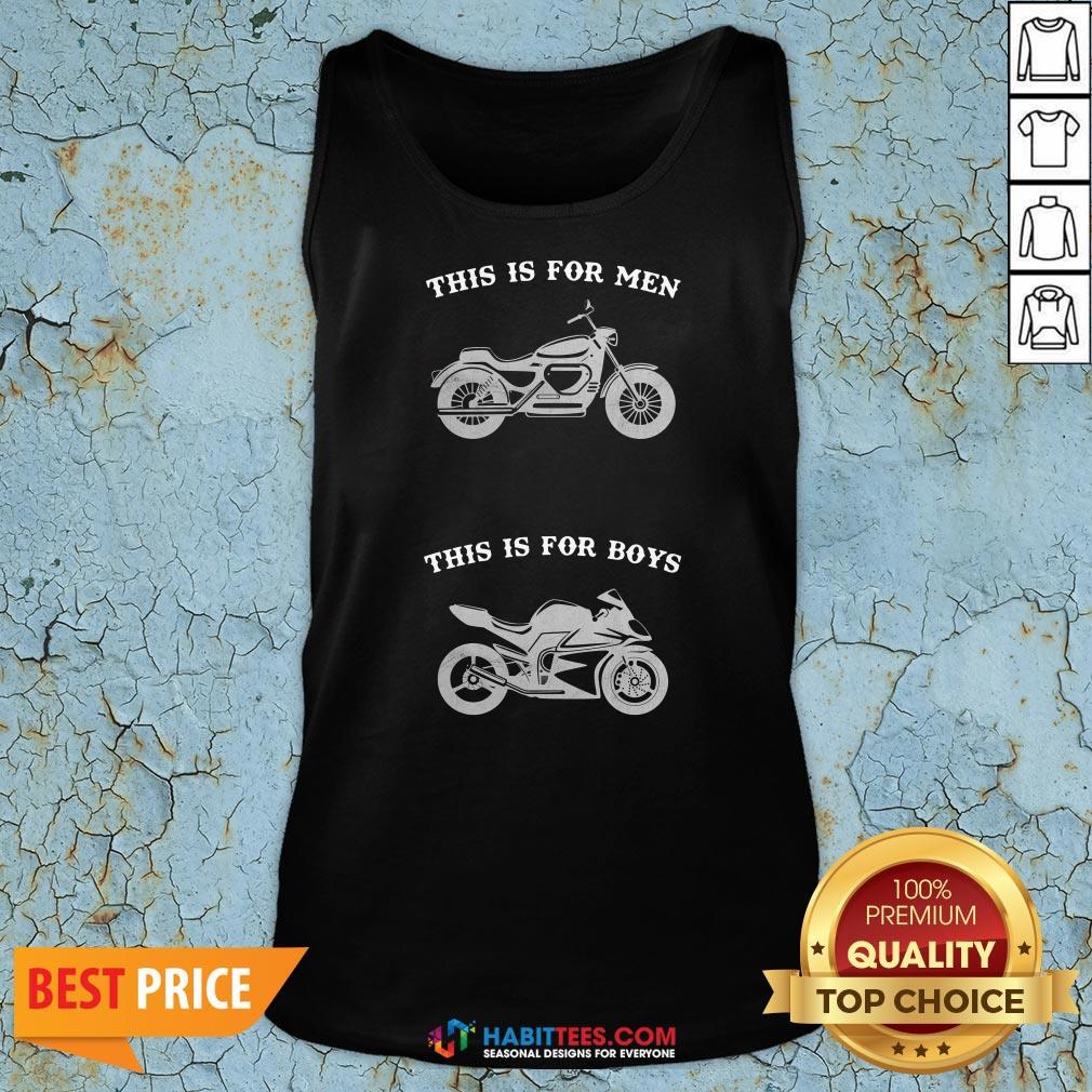 Premium Motorcycle This Is For Men This Is For Boys Shirt