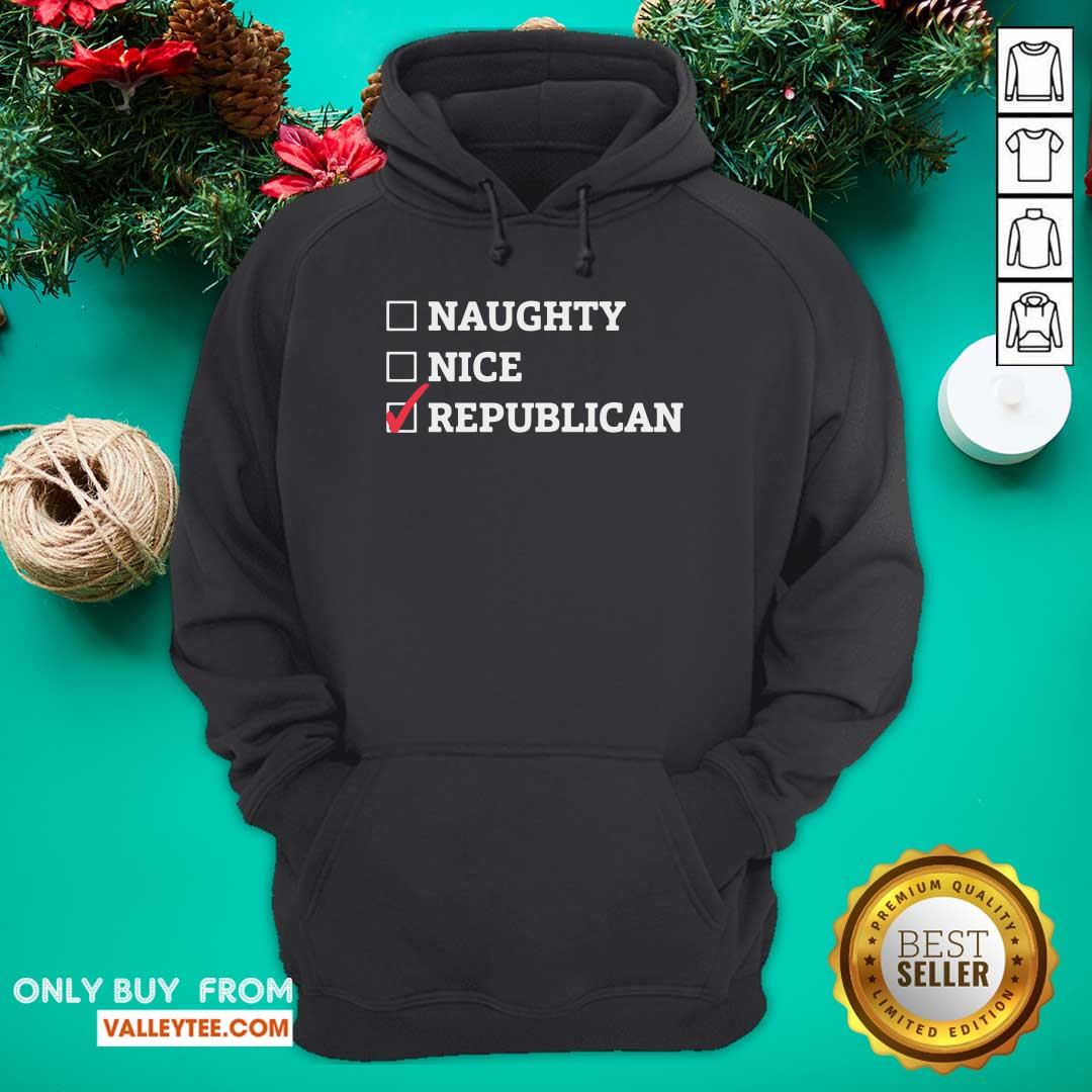 Premium Naughty Nice Republican Shirt