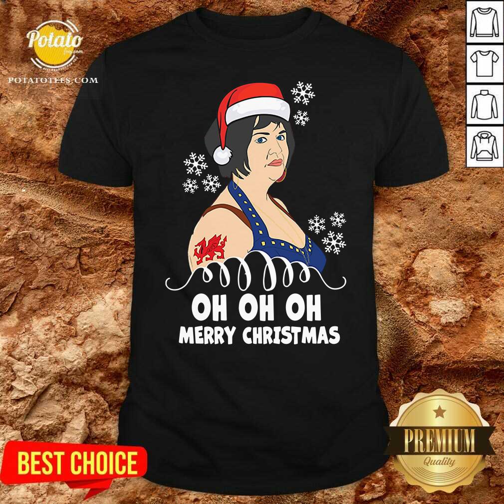Premium Nessa Jenkins Oh Oh Oh Merry Christmas Shirt
