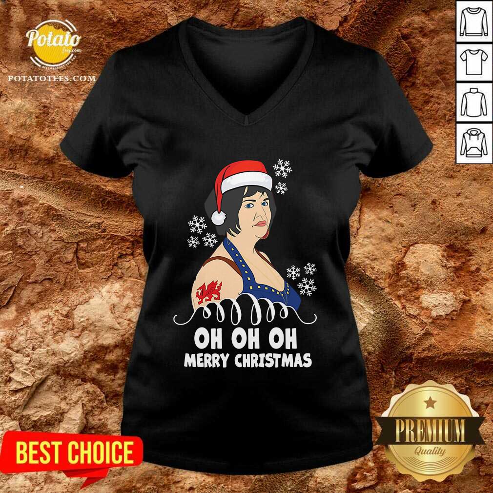 Premium Nessa Jenkins Oh Oh Oh Merry Christmas Shirt