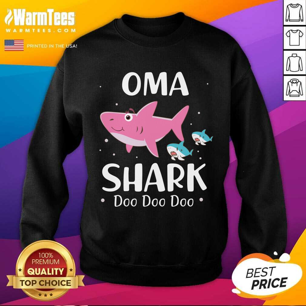Premium Oma Shark Doo Doo Mother Day Shirt