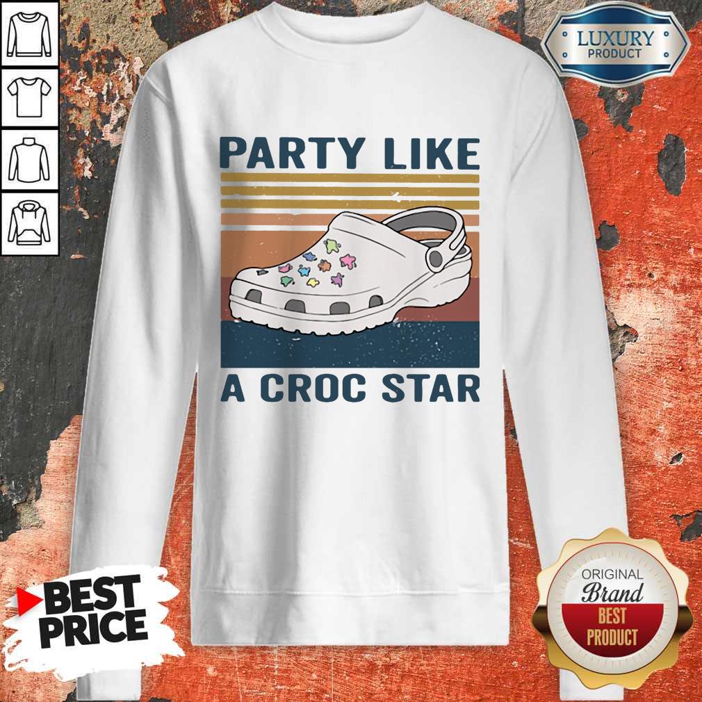 Premium Party Like A Croc Star Vintage Shirt